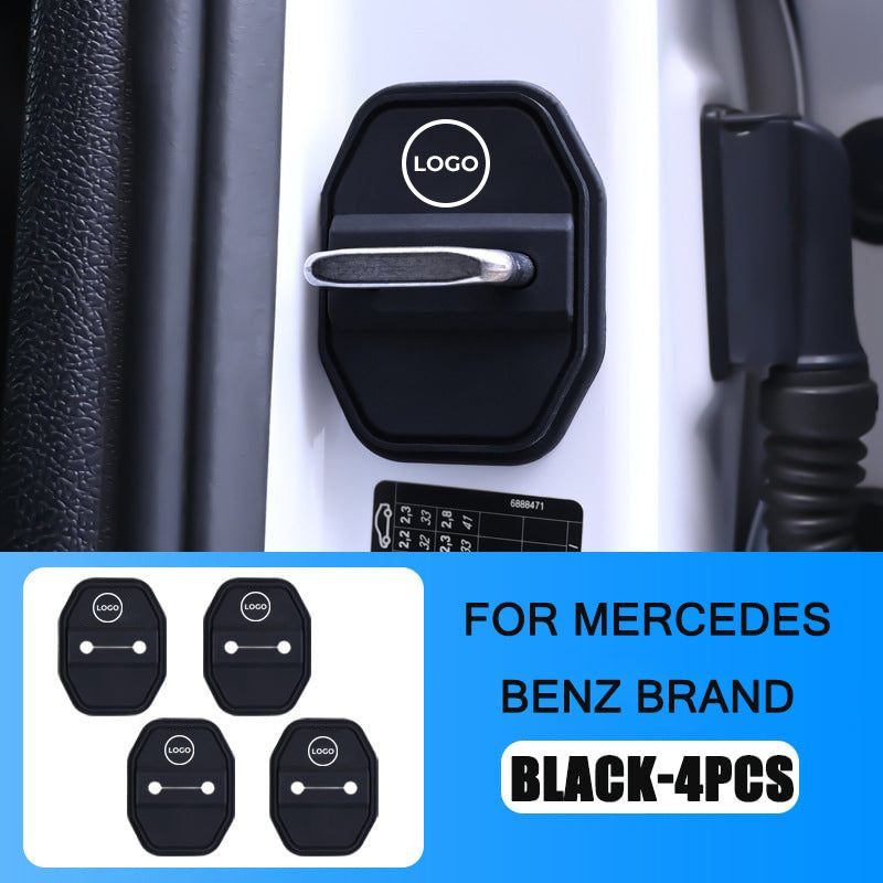 Custom Made Car Silicone Door Latch Protective Cover(4PCS)