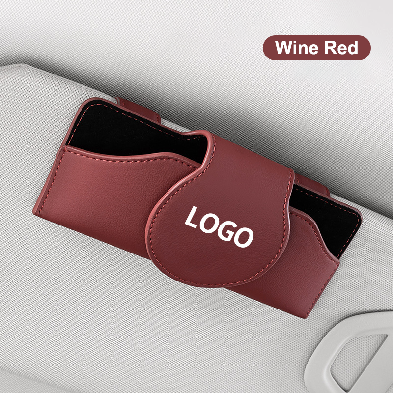🚗 Customized Sun Visor Glasses Holder Clip