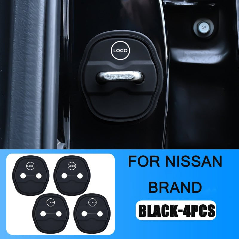Custom Made Car Silicone Door Latch Protective Cover(4PCS)