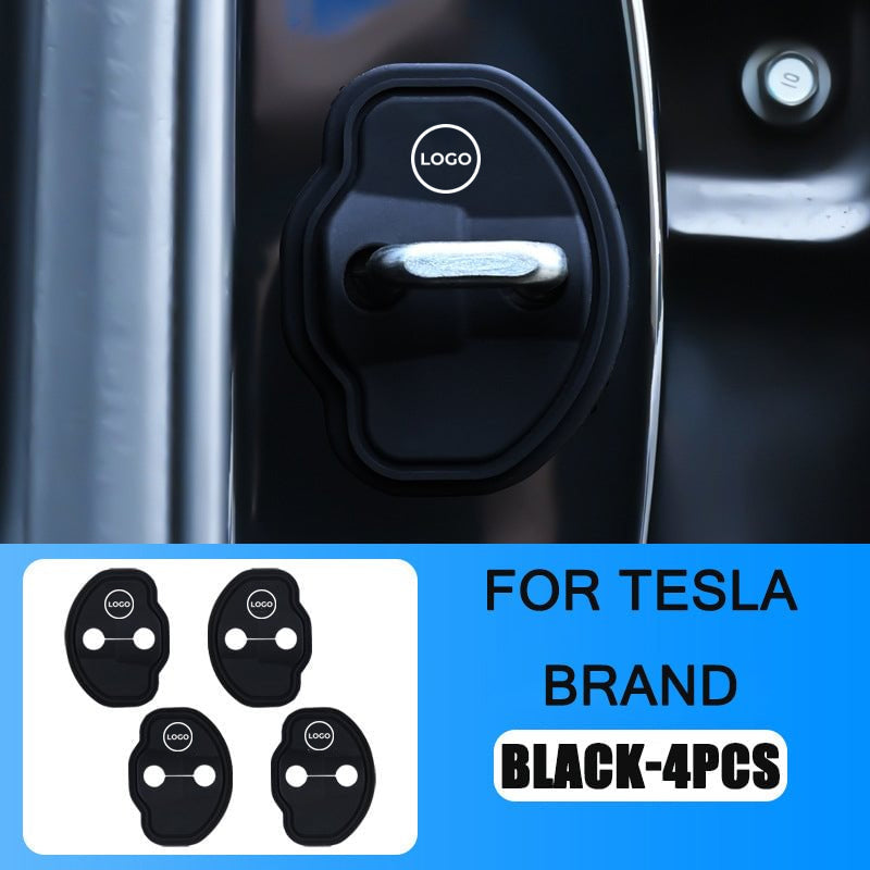 Custom Made Car Silicone Door Latch Protective Cover(4PCS)