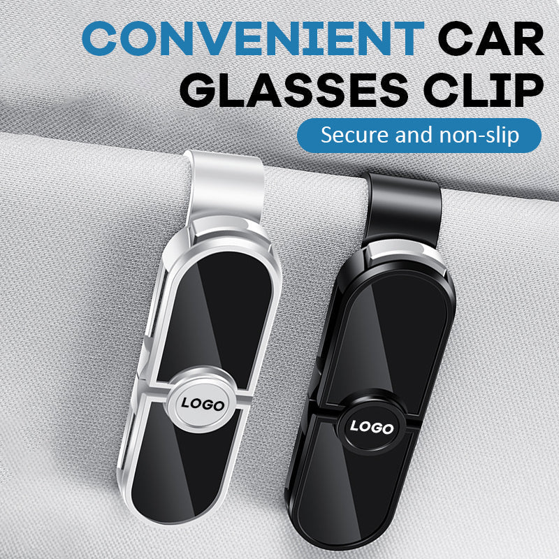 😎🚗 Custom Rotating Car Sunglasses Clip