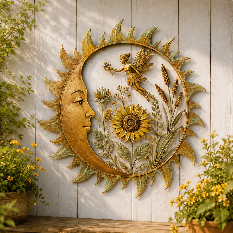 ๐ Vintage Sun Garden Wall Decor Collection