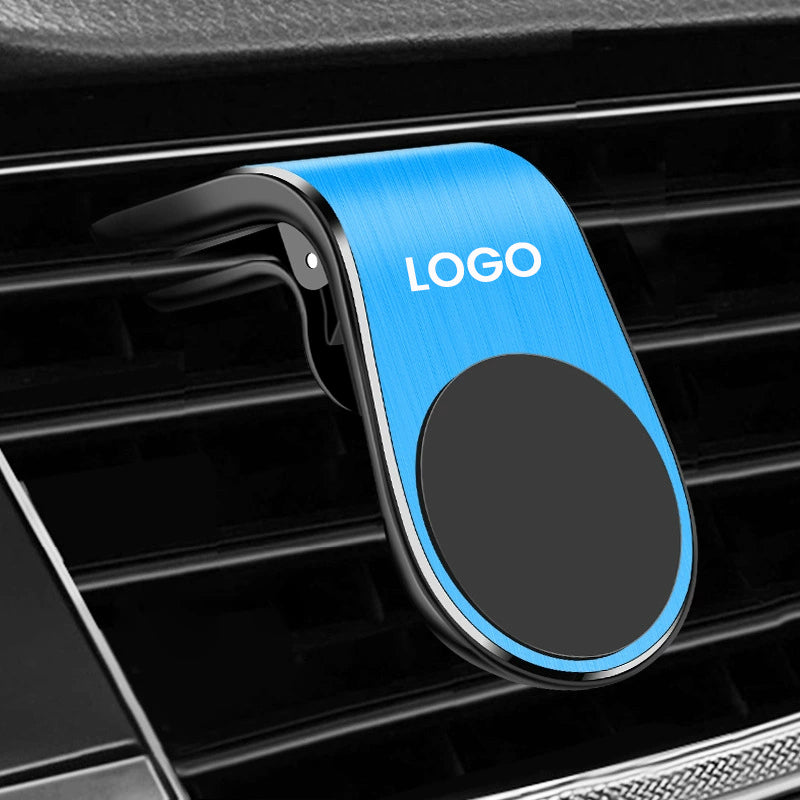 Customized magnetic mount for cell phone navigation