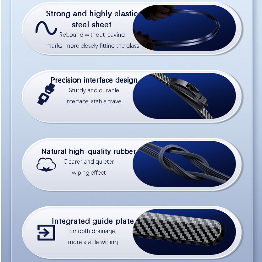 āšNew Year's Special 2025āš Carbon Fiber Boneless Silent Windshield Wipers