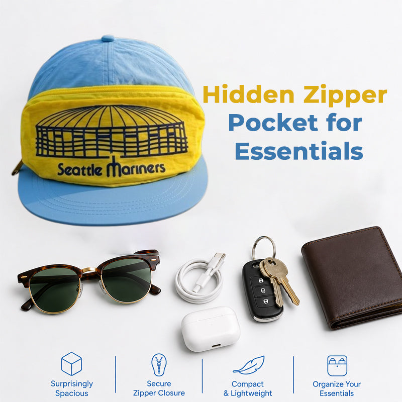 Fanny cap-ultimate vintage accessory, built-in hidden storage