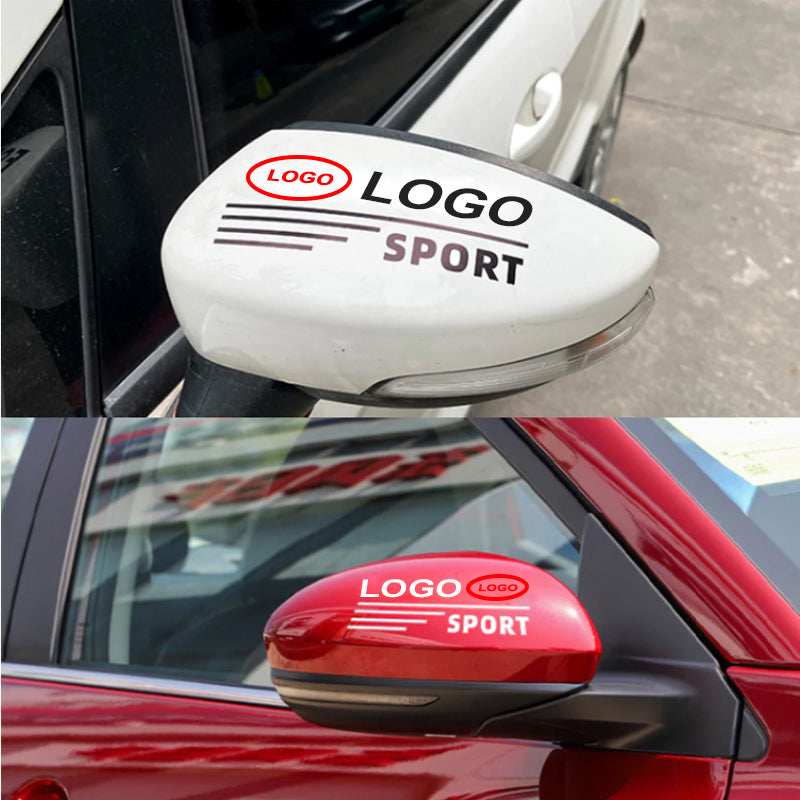 Customized Reflective Stickers For Rearview Mirror