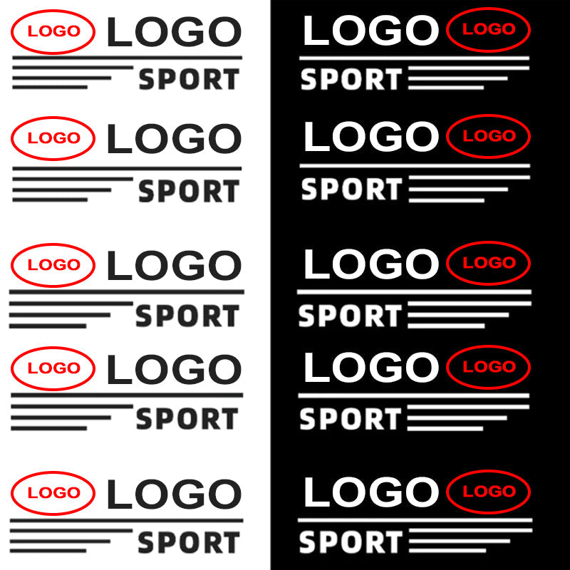 Customized Reflective Stickers For Rearview Mirror