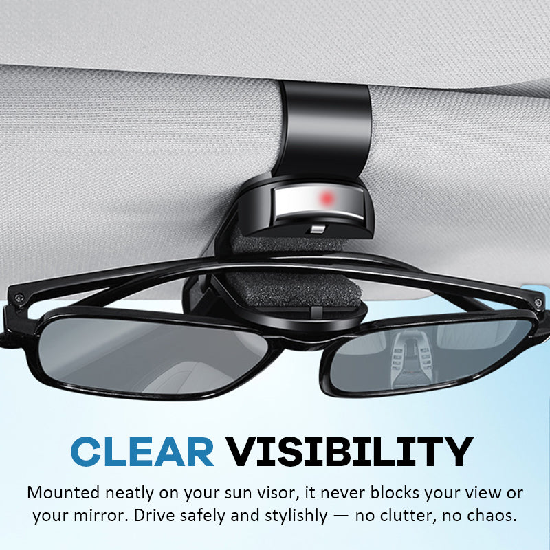 😎🚗 Custom Rotating Car Sunglasses Clip
