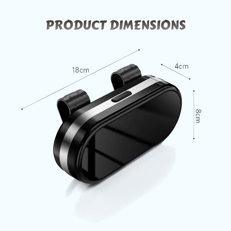 Customized Mirrored Car Glasses Case