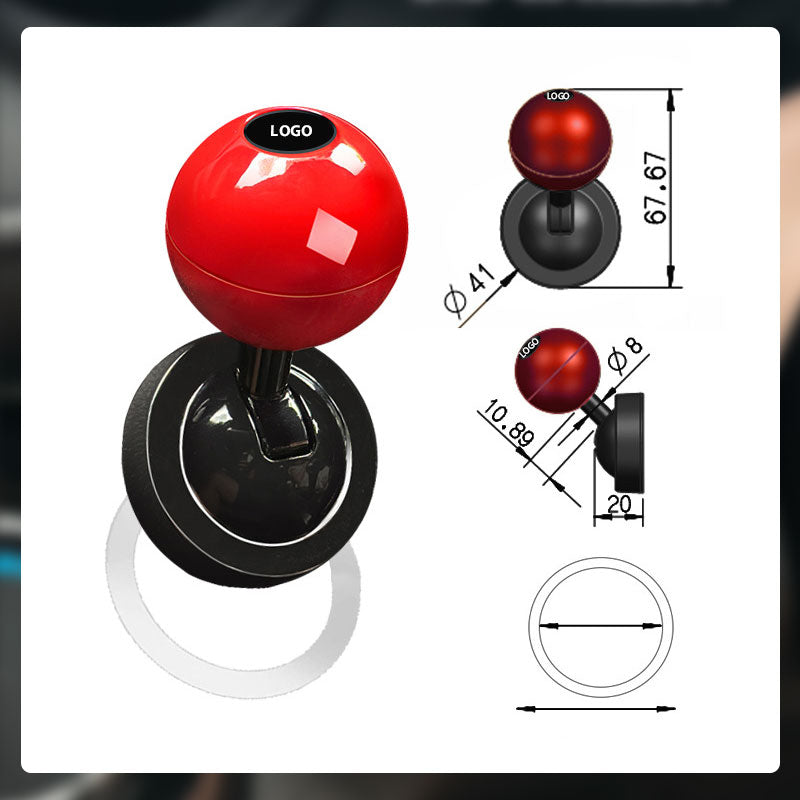 Custom Car Engine Start Button Rocker Ball