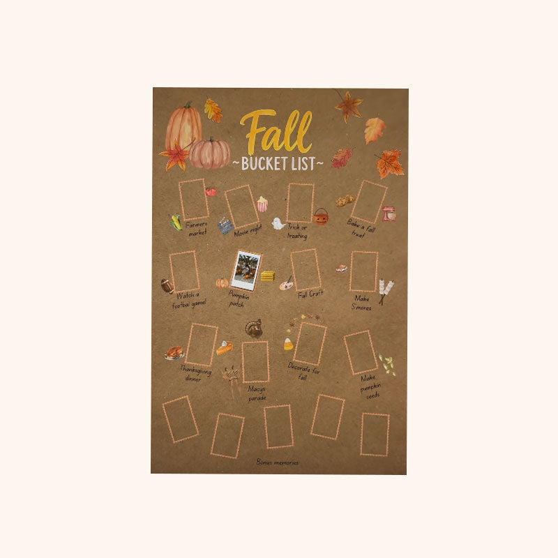 Autumn Bucket List