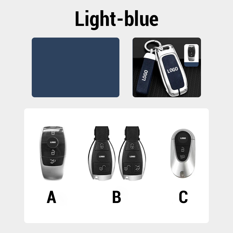 【For Mercedes-Benz】 —Genuine Leather Key Cover