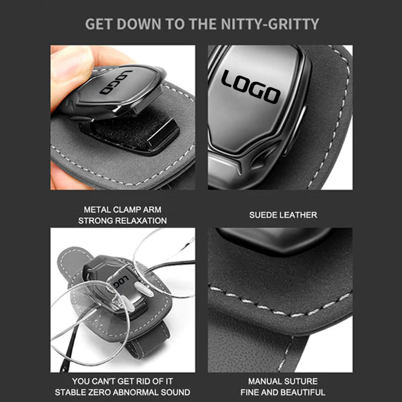 š„Customized Suede Multi-Purpose Eyewear Clip