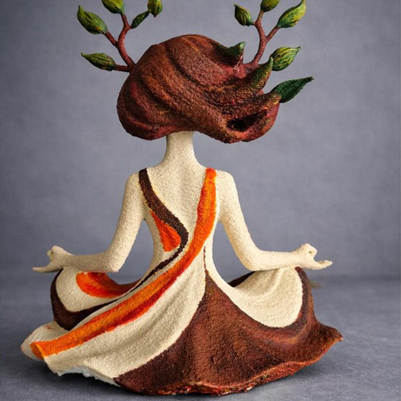 🔥Last Day 50% OFF🌿 Unique Meditative Nature Goddess Sculpture