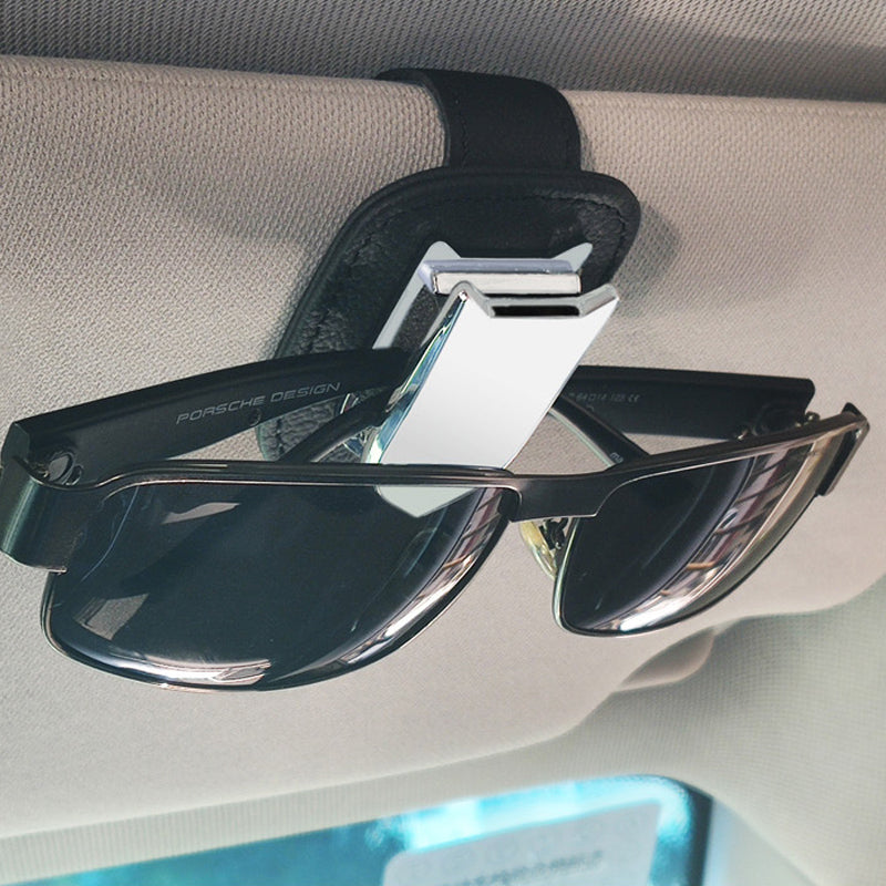 Custom Made Car Visor Mounted Glasses Holder
