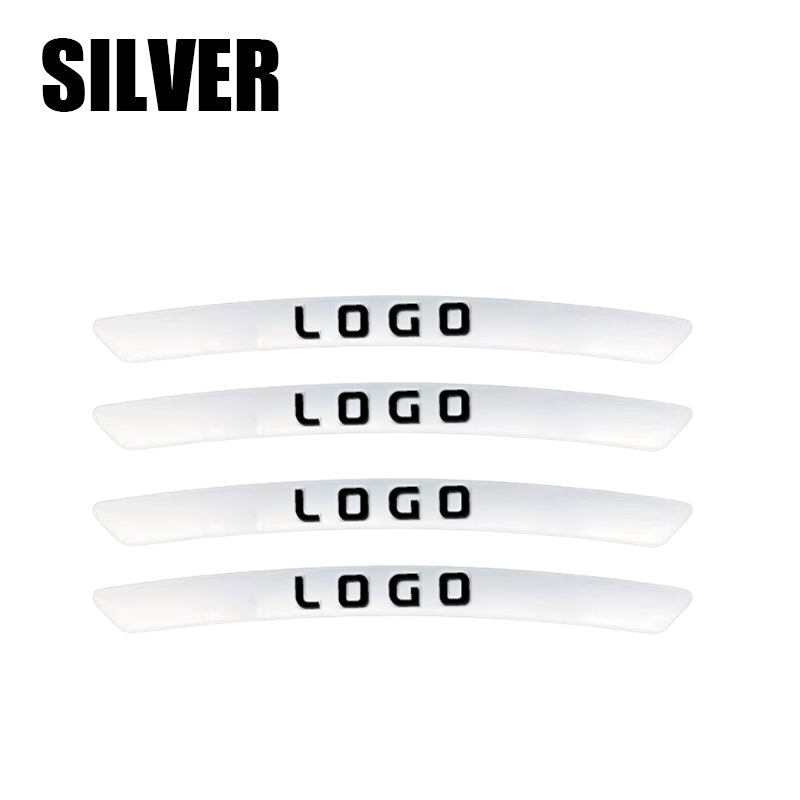Custom Car Wheel Hub Decorative Stickers (4pcs)