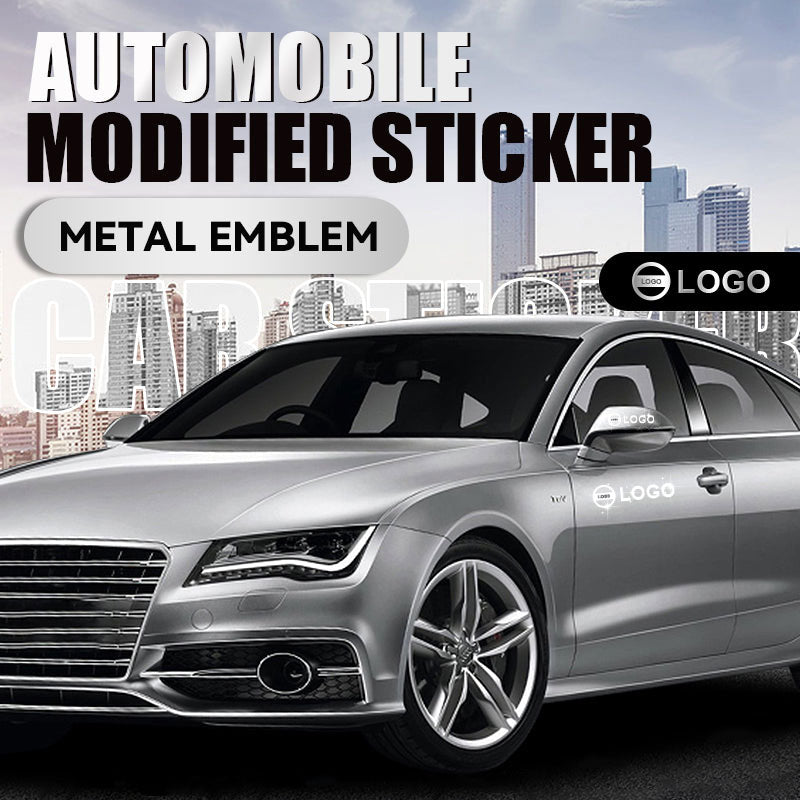 Custom Made Metal Emblem Automobile Modified Sticker