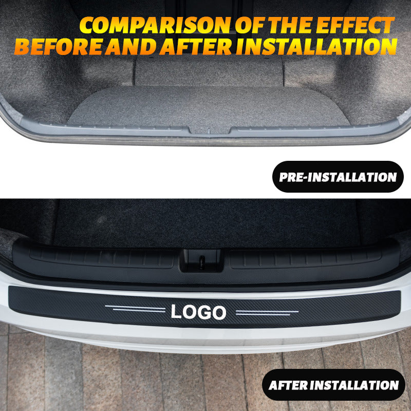 Custom Made Anti-Scratch Sticker For Car Trunk