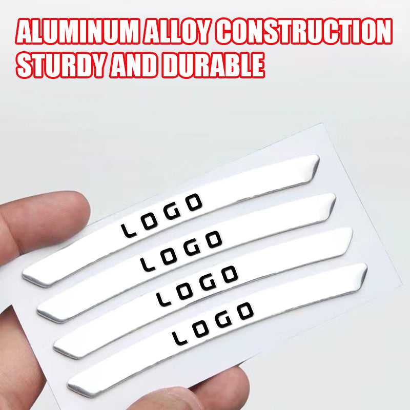 Custom Car Wheel Hub Decorative Stickers (4pcs)