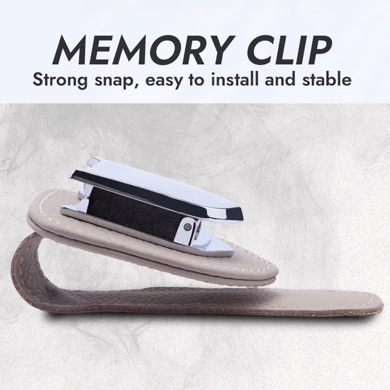Custom Made Car Visor Mounted Glasses Holder