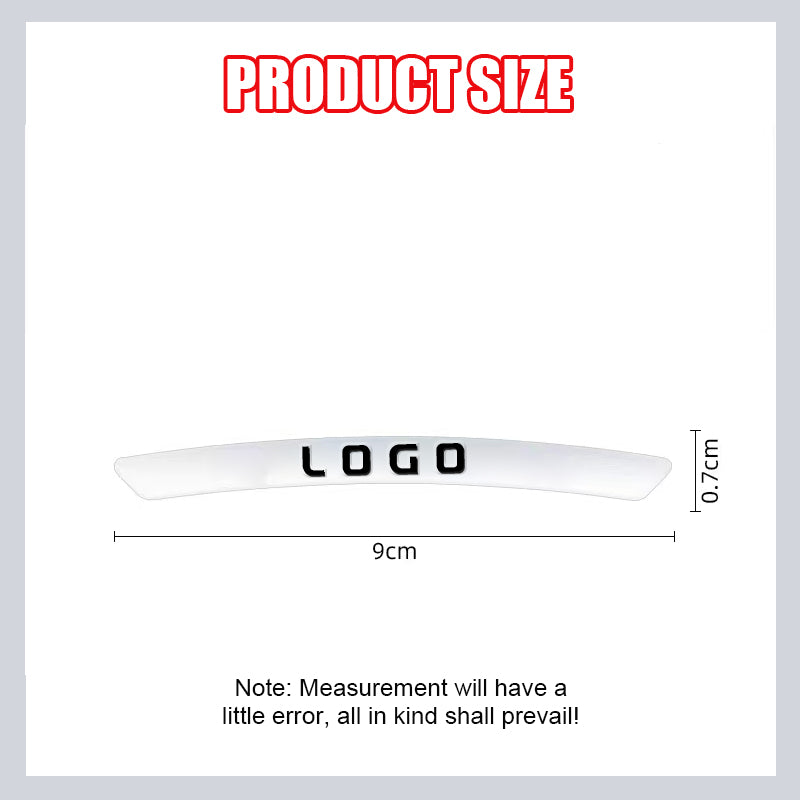 Custom Car Wheel Hub Decorative Stickers (4pcs)