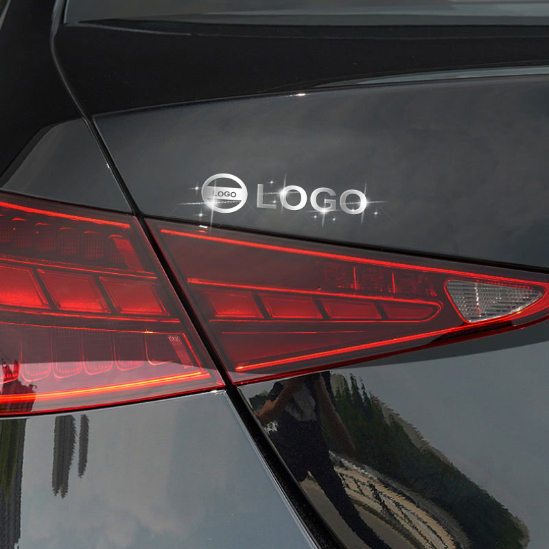 Custom Made Metal Emblem Automobile Modified Sticker