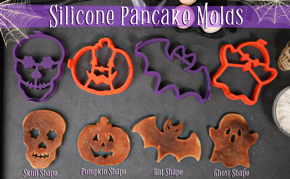 🎃 Halloween Silicone Pancake Mold
