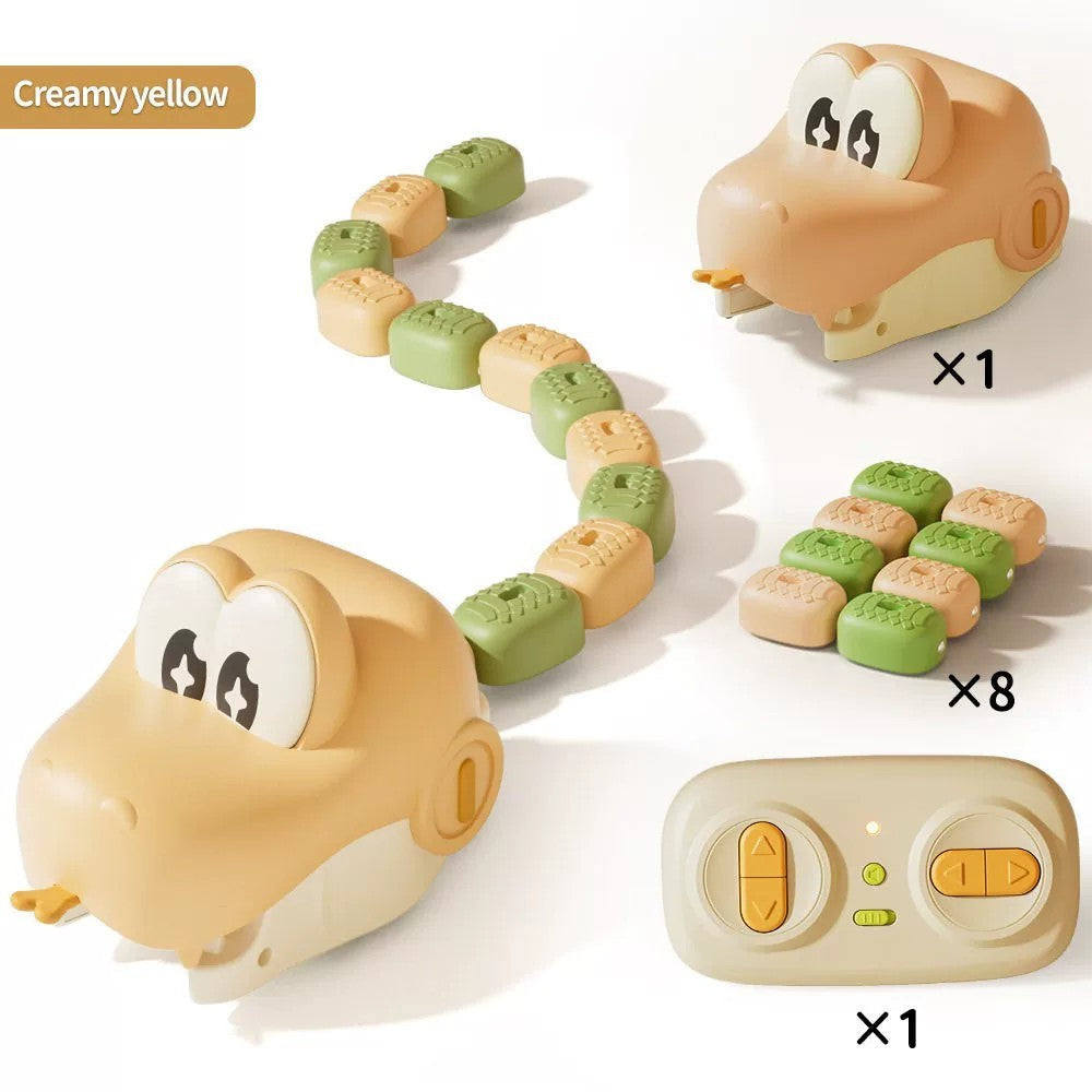 Remote Control Snake Battle Toy – Magnetic Racing Car for Kids