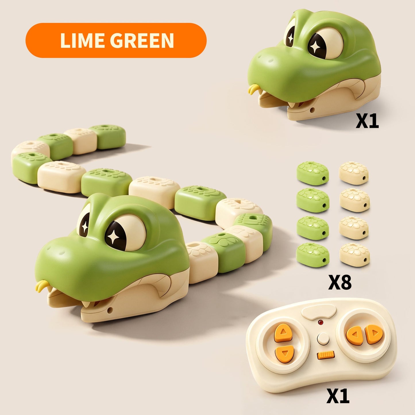 Remote Control Snake Battle Toy – Magnetic Racing Car for Kids