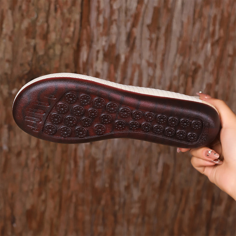 👟 Breathable Women's Knit Flats – Soft, Lightweight, & Comfortable—Even on Long Walks