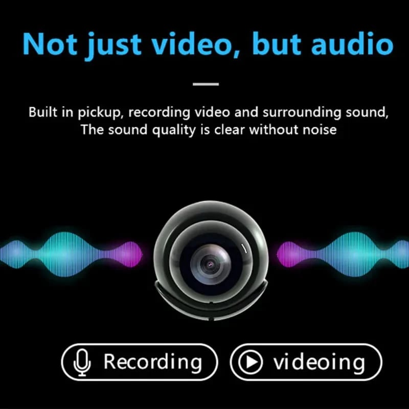 📸 1080P coin-sized wireless mini camera, can be installed anywhere, real-time remote monitoring via smartphone.