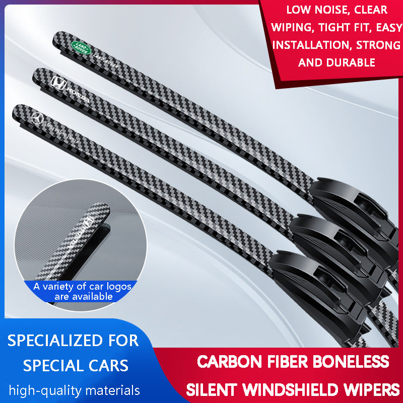 ❄🎄New Year's Special 2025⛄🔔 Carbon Fiber Boneless Silent Windshield Wipers