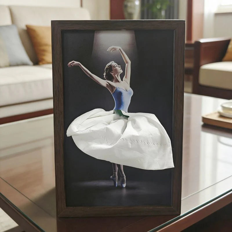 🔥50%OFF🔥Elegant Ballet Dancer Tissue Box Holder