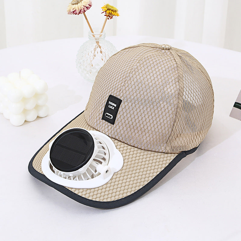 ☀️ Premium Solar Powered Fan Cap — Ultimate Cooling with UPF50+! 🌬️🔥