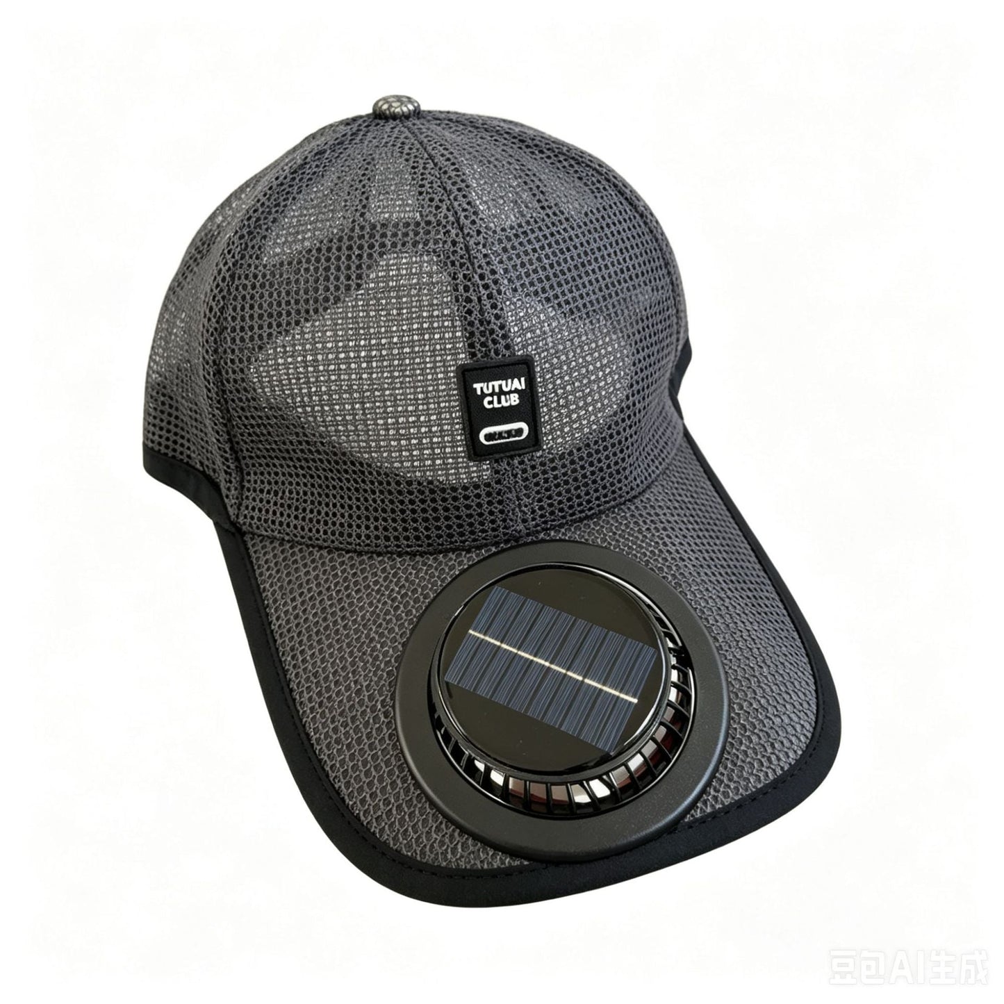 ☀️ Premium Solar Powered Fan Cap — Ultimate Cooling with UPF50+! 🌬️🔥