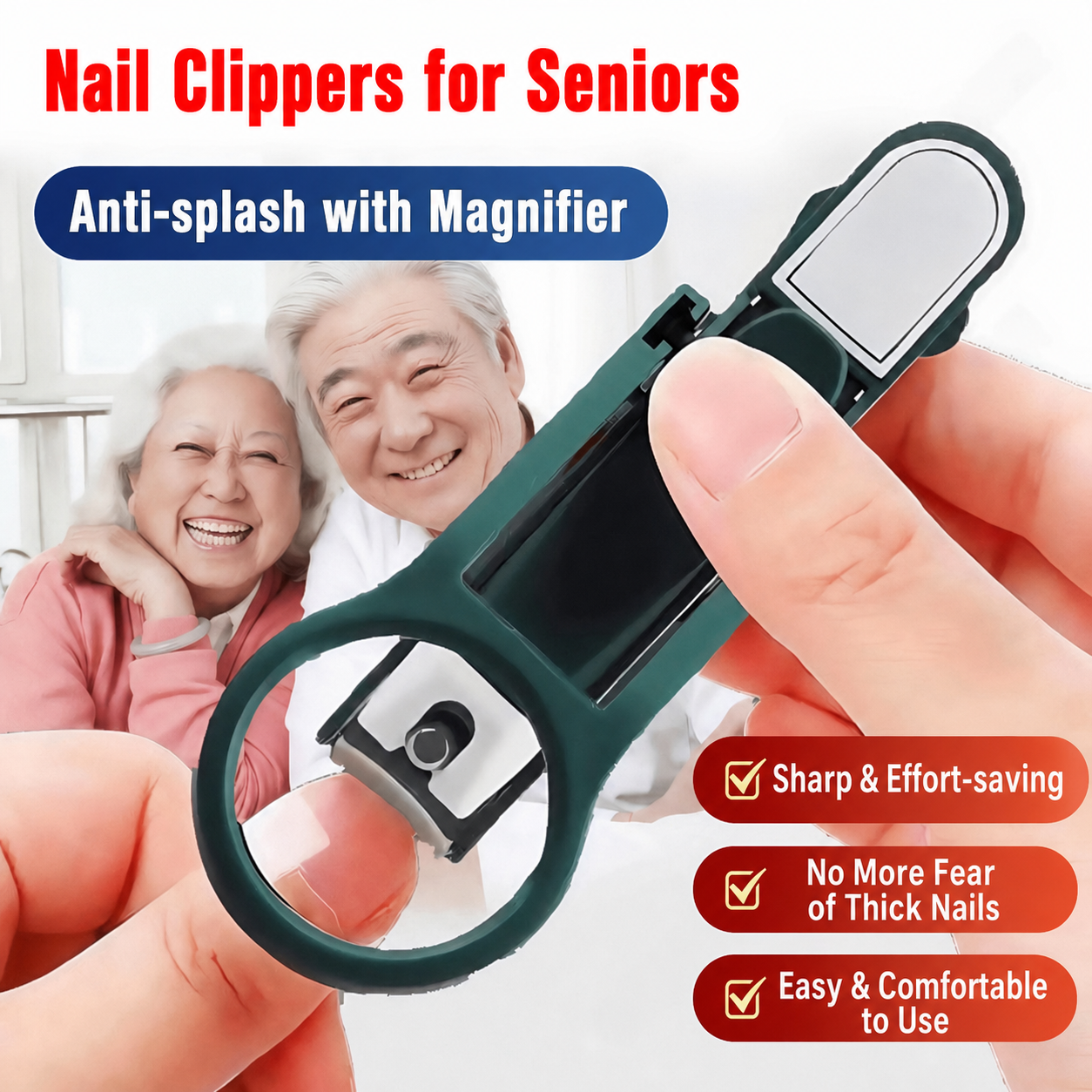 Magnifying Glass Nail Clippers