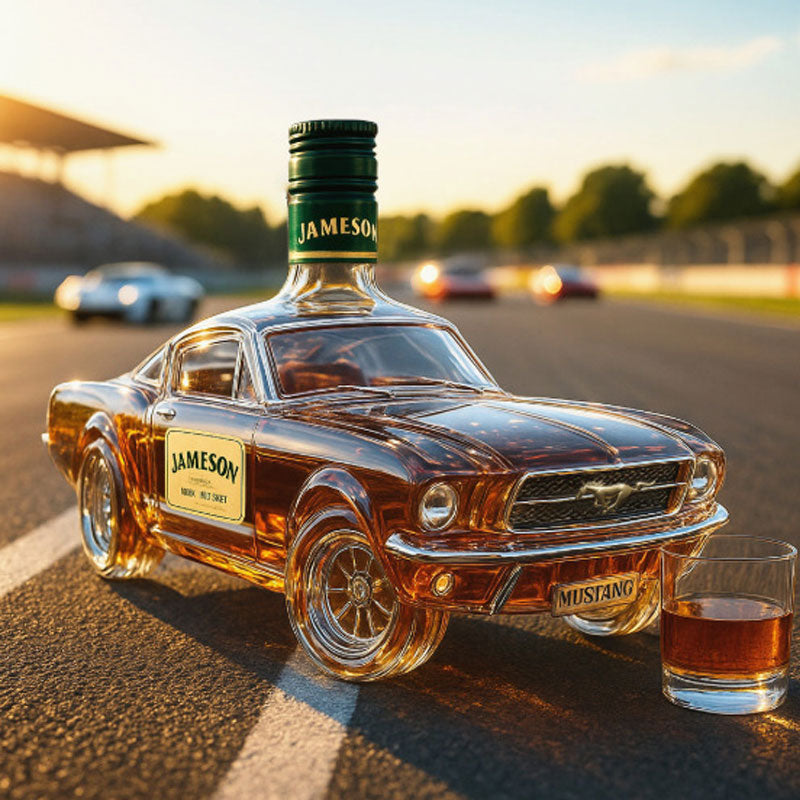 Sports Car-Shaped Whiskey Bottle🥃🐎