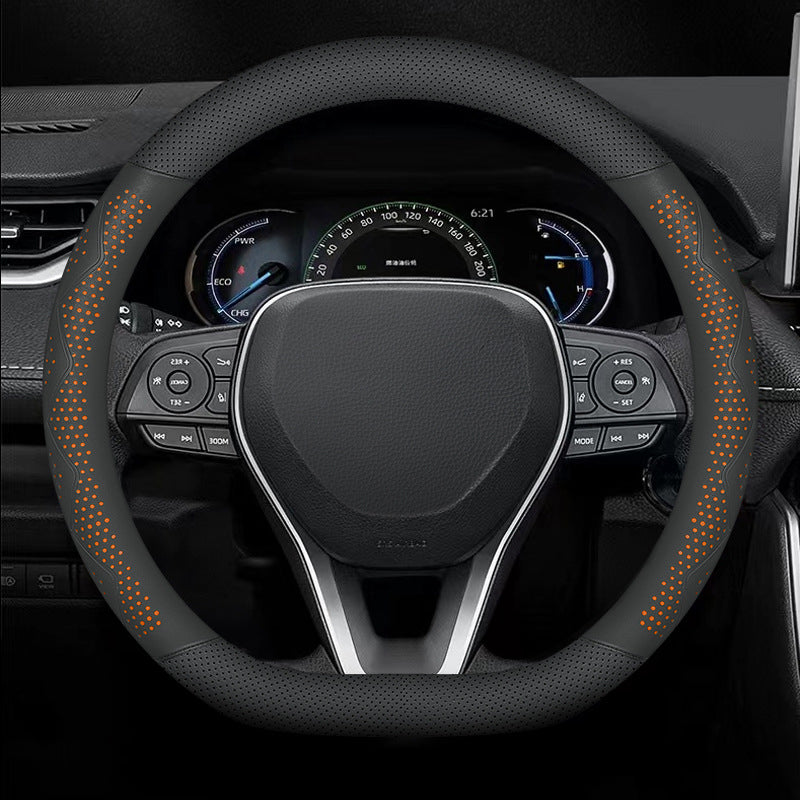 Ultra-Thin Breathable Steering Wheel Cover