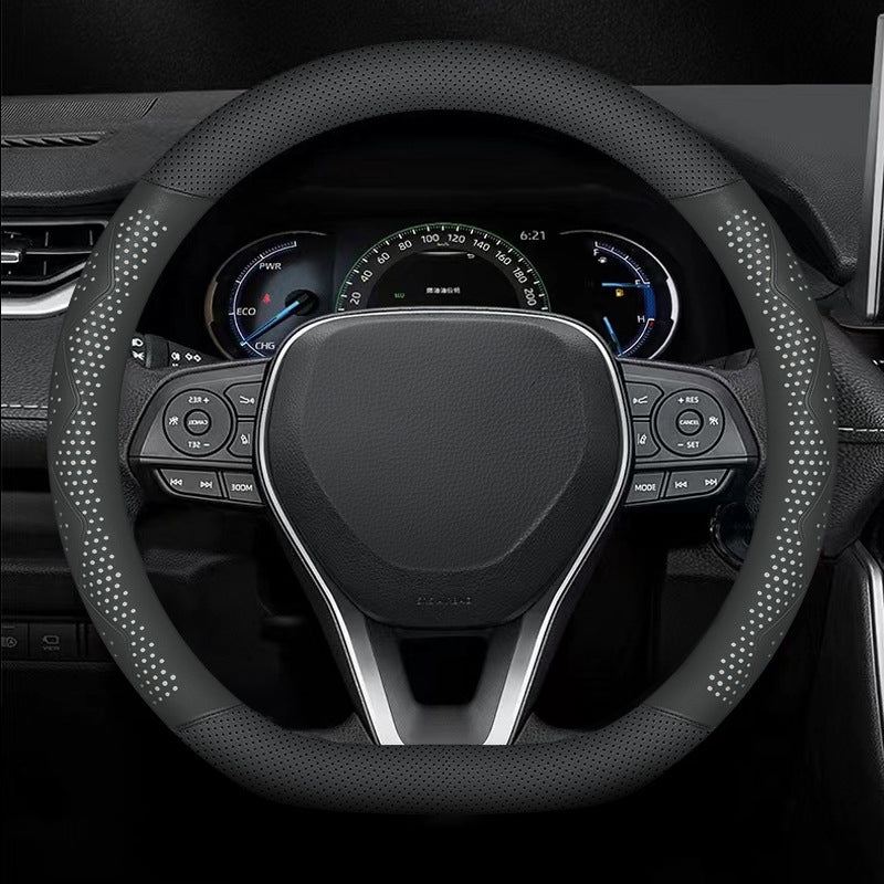 Ultra-Thin Breathable Steering Wheel Cover