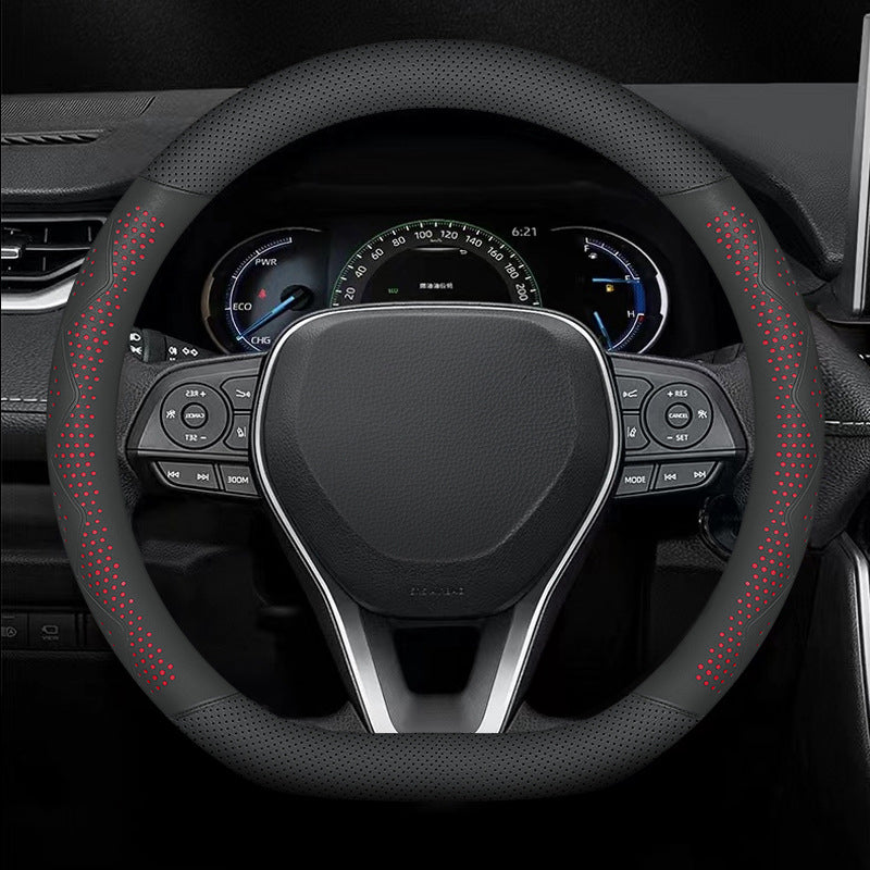 Ultra-Thin Breathable Steering Wheel Cover