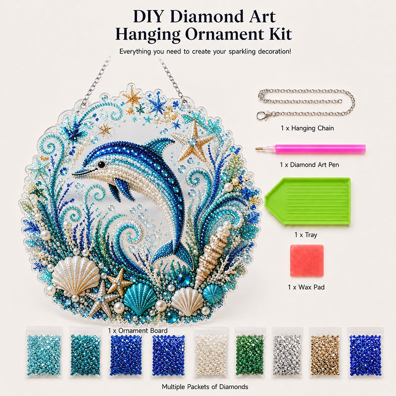 Handmade Acrylic Ocean DIY Hanging Decor