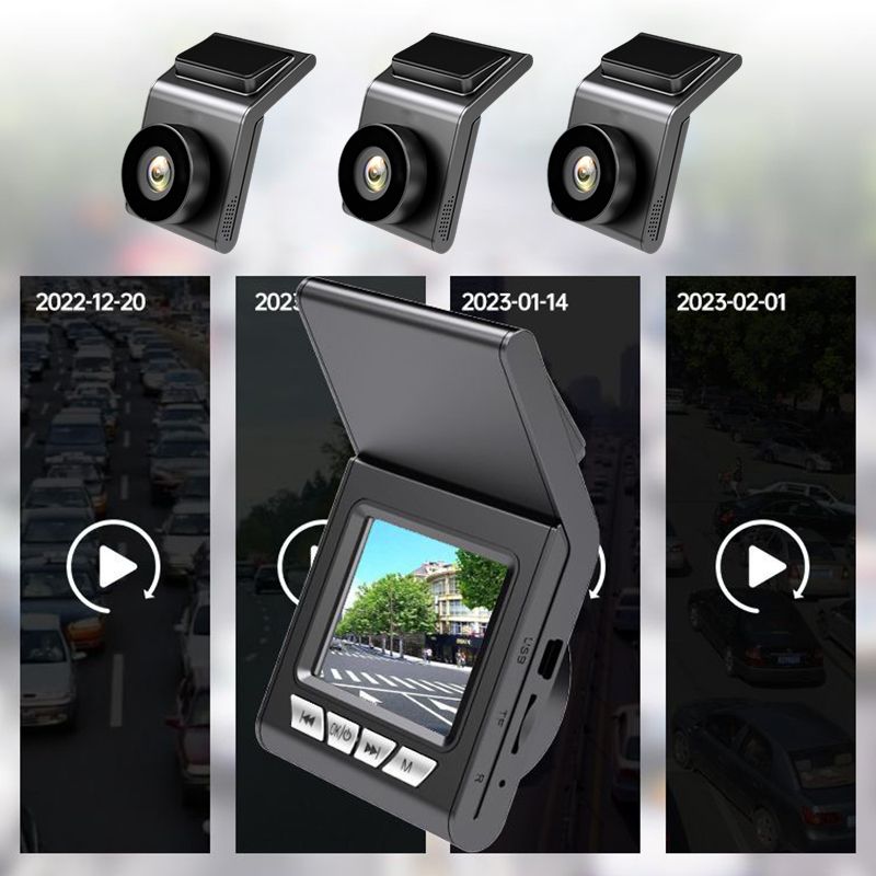 Self-Adhesive Hd Dashboard Camera