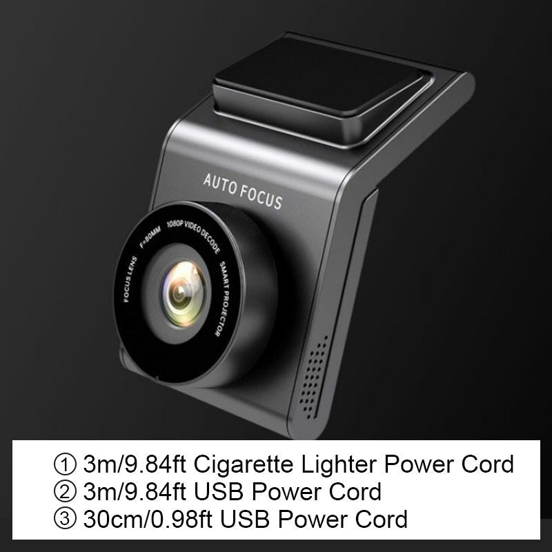 Self-Adhesive Hd Dashboard Camera