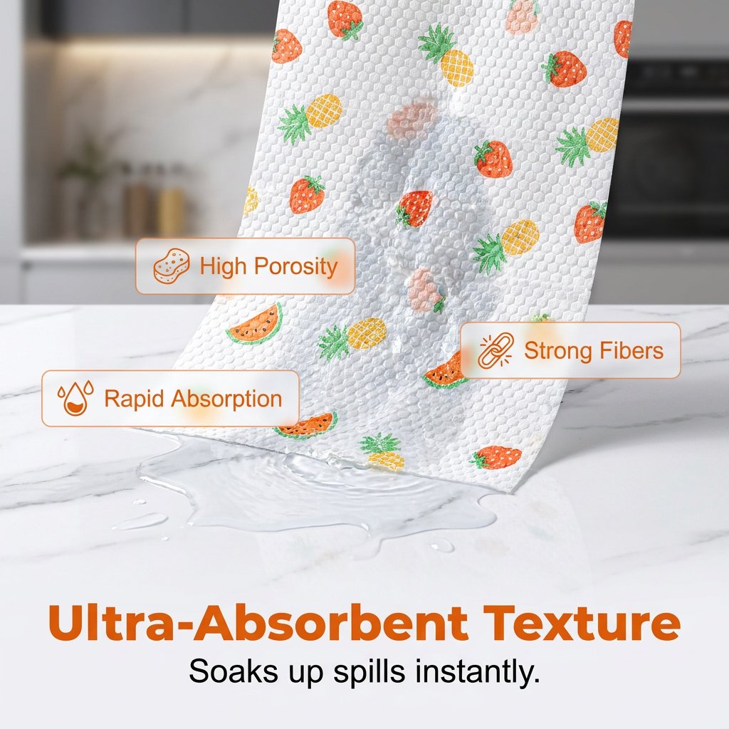 🔥 Roll of 50 reusable cleaning cloths – Wash, reuse, and clean more for less money🌿