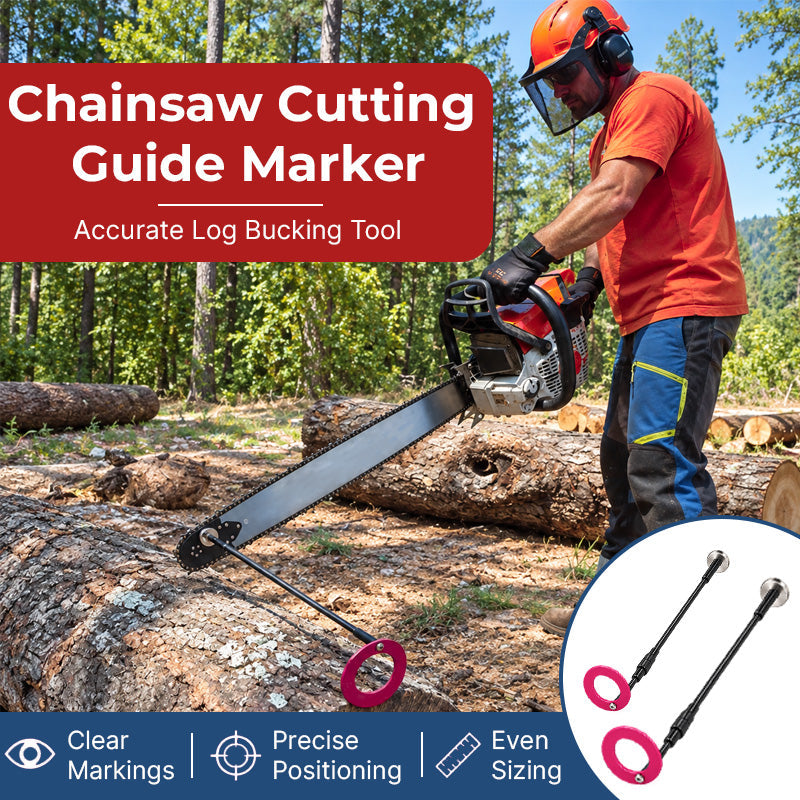 Chainsaw Cutting Guide Marker – Accurate Log Bucking Tool