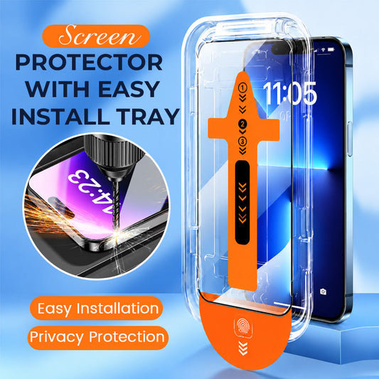 Screen Protector with Easy Install Tray