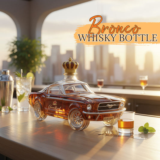Sports Car-Shaped Whiskey Bottle🥃🐎