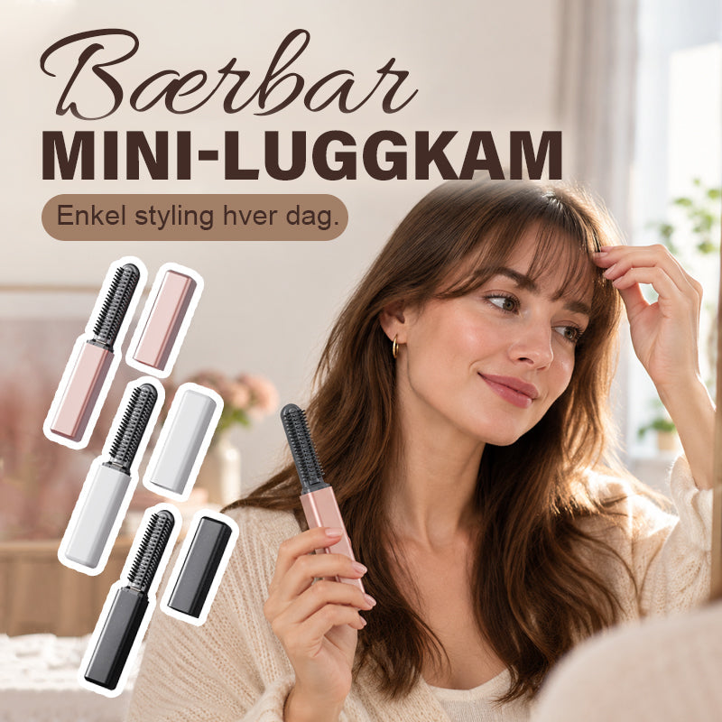 Compact Wireless Hot Comb – Handy Bang Styling Companion!
