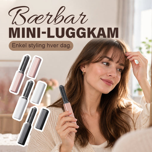 Compact Wireless Hot Comb – Handy Bang Styling Companion!
