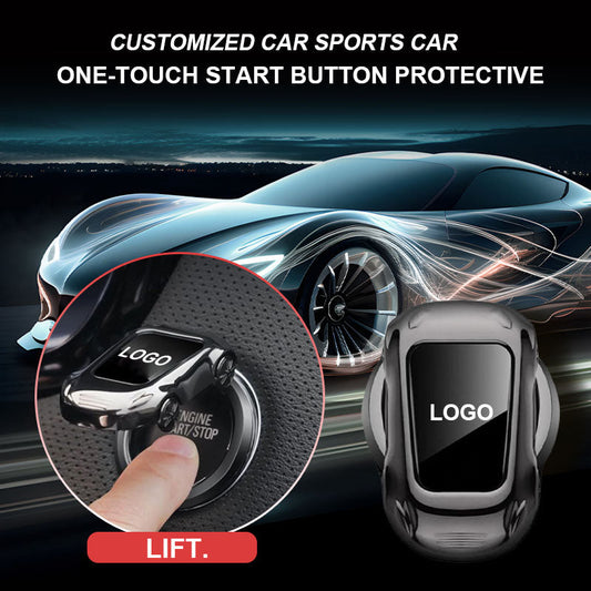 Customized Car Sports Car One-Touch Start Button Protective Cover